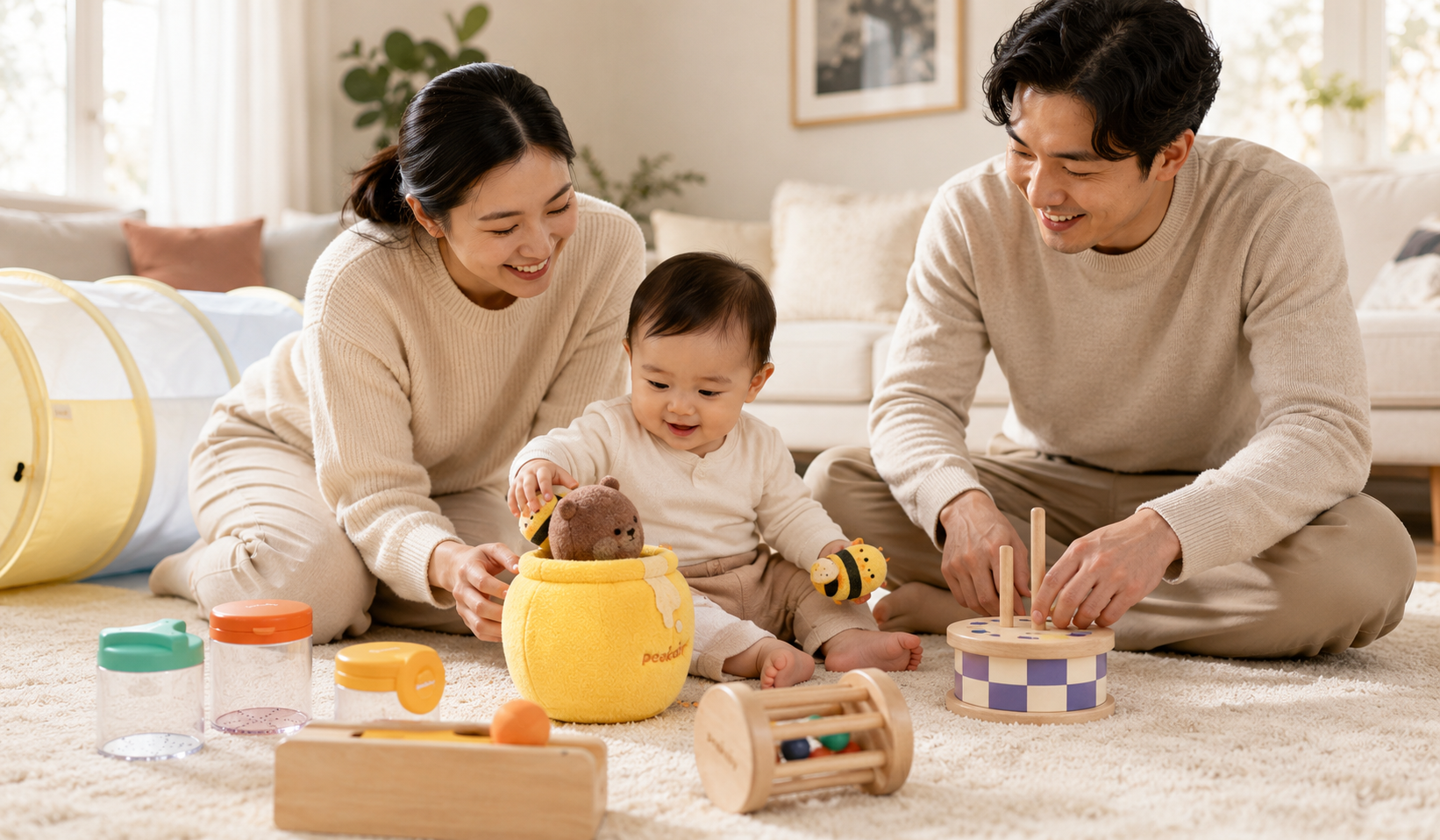 ピカビーで楽しく成長する親子